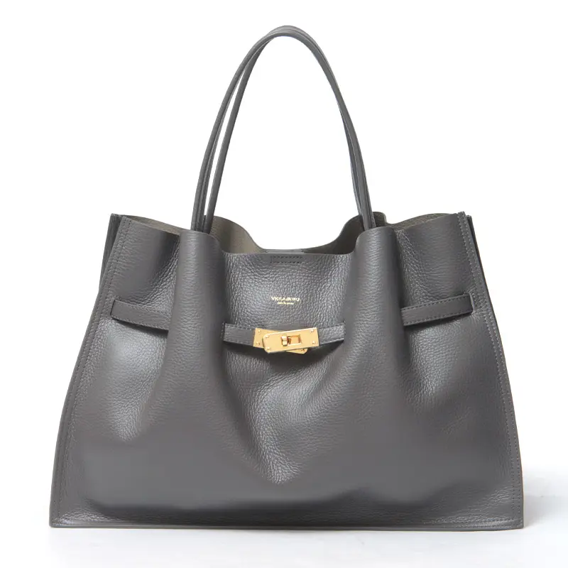 TRERO レザー トートバッグ(L) V-1497