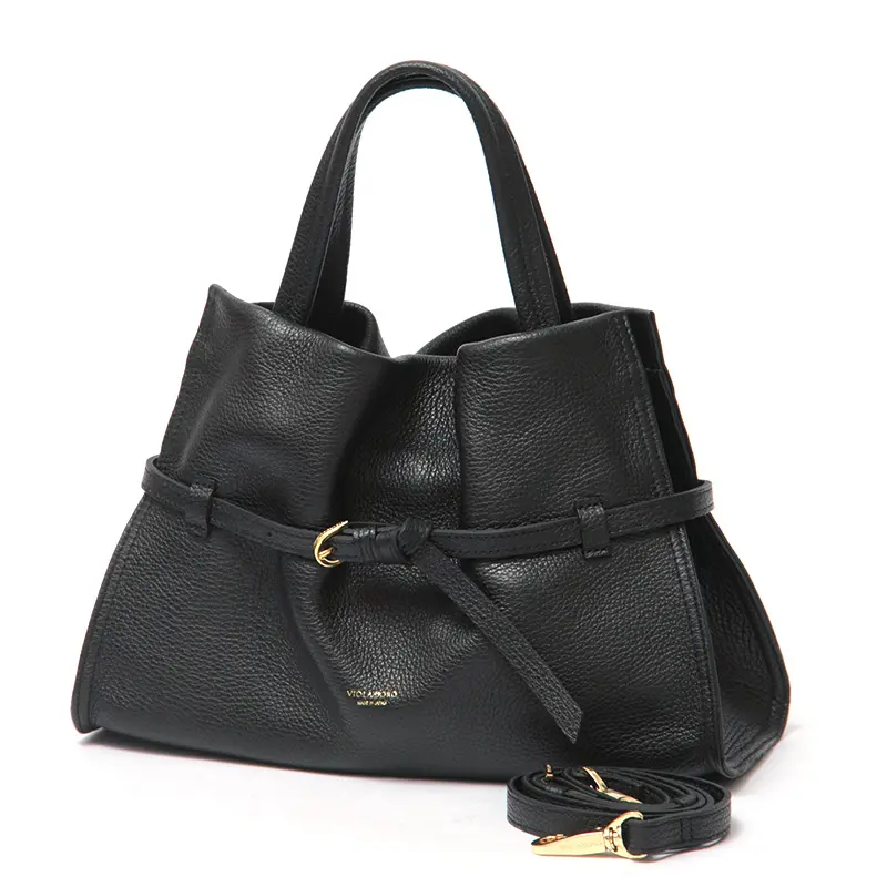 VIOLAd'ORO ヴィオラドーロ TRERO  シュリンクレザー 2WAY トートバッグ