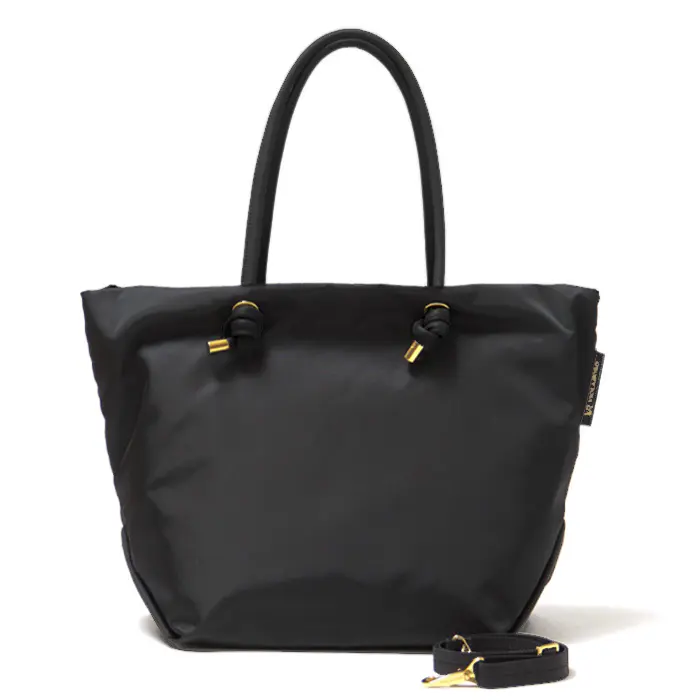 BIANCA  ノットハンドル ナイロン 2wayトート (ML) V-2204