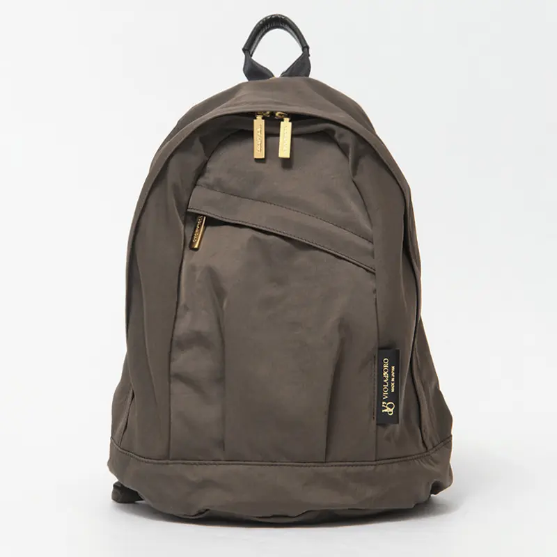 VIOLAd'ORO ヴィオラドーロ GINO 弱撥水  シワ加工ナイロン バックパック