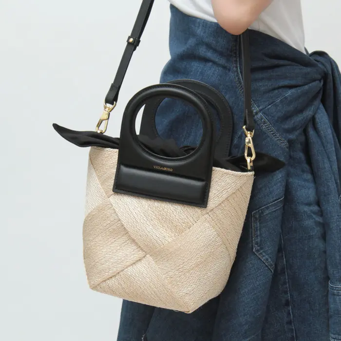 MIRO アバカメッシュ 2way かごバッグ