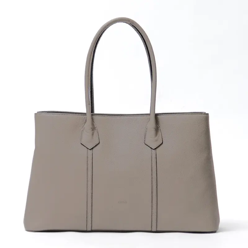 LAQUOH ラクーオ TOTE BAG レザー トートバッグ ベージュ