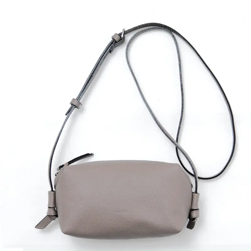 LAQUOH ラクーオ レザー ミニ ショルダーバッグ ベージュ