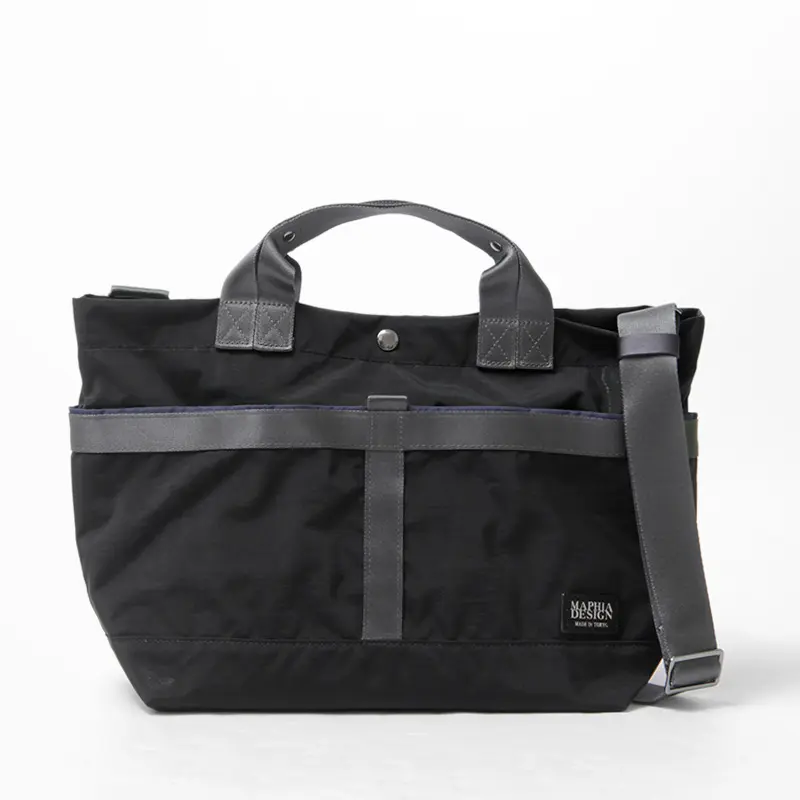 Regalo レガロ MAPHIA DESIGN 撥水ナイロン 2WAY トートバッグ