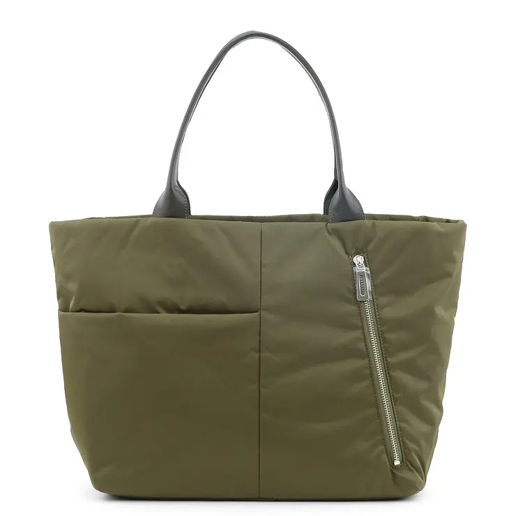 Regalo レガロ ワンズハート ジャンプBT ナイロン トートバッグ　A4 カーキ