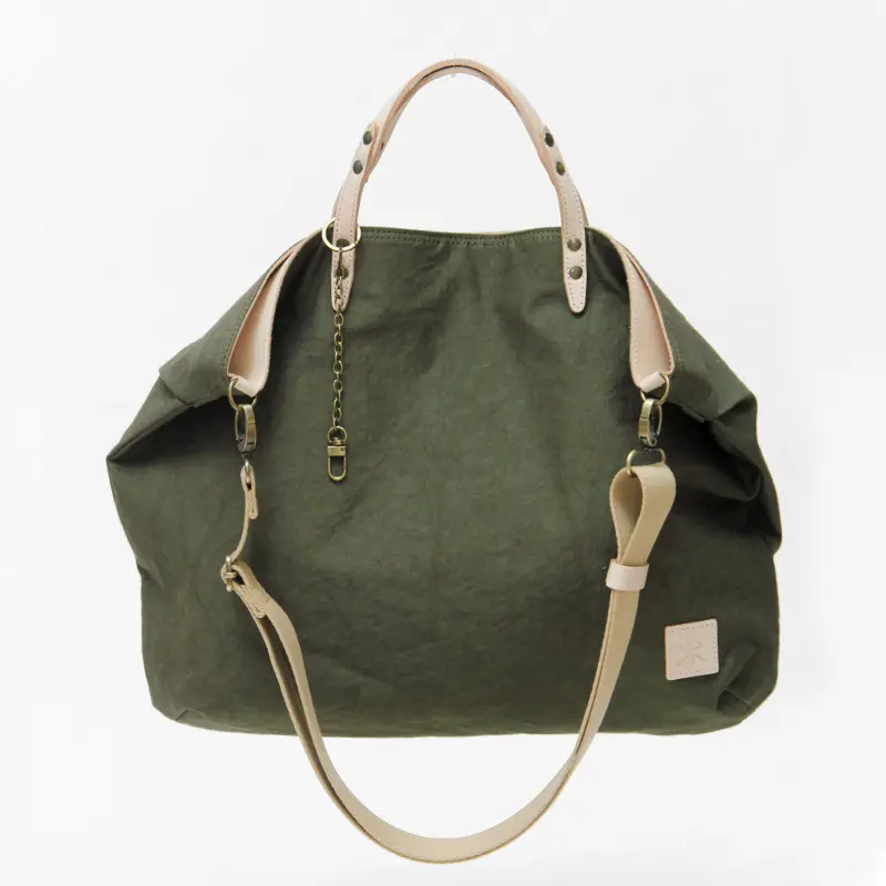 Regalo レガロ ヴィンテージアーミー 2way トートバッグ (L) カーキ