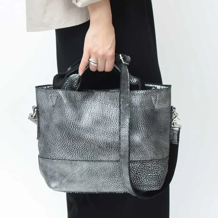 LILY リリー WILE レザー 2way トートバッグ（M）