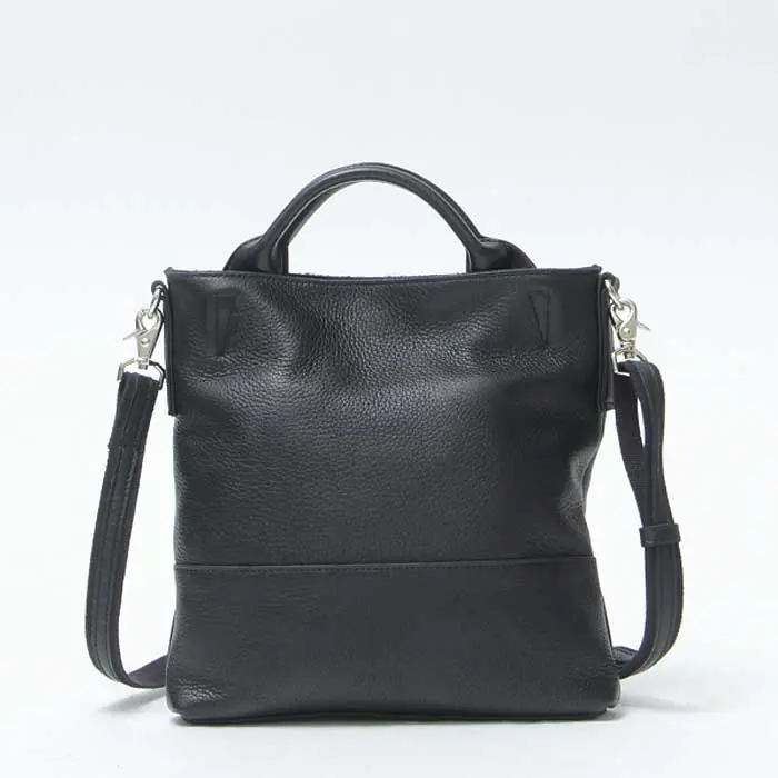 LILY リリー WILE レザー 2way トートバッグ ブラック