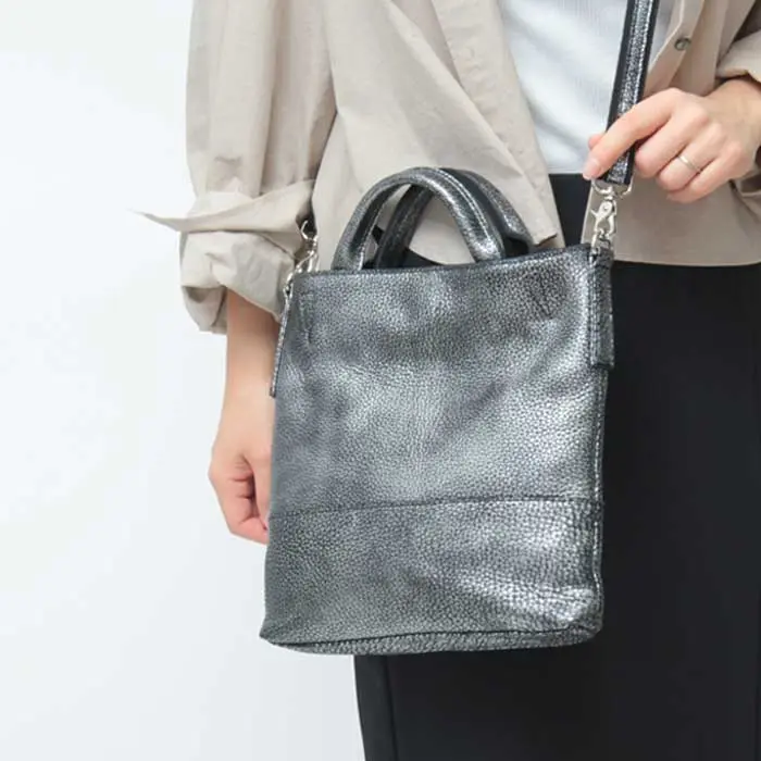 LILY リリー WILE レザー 2way トートバッグ