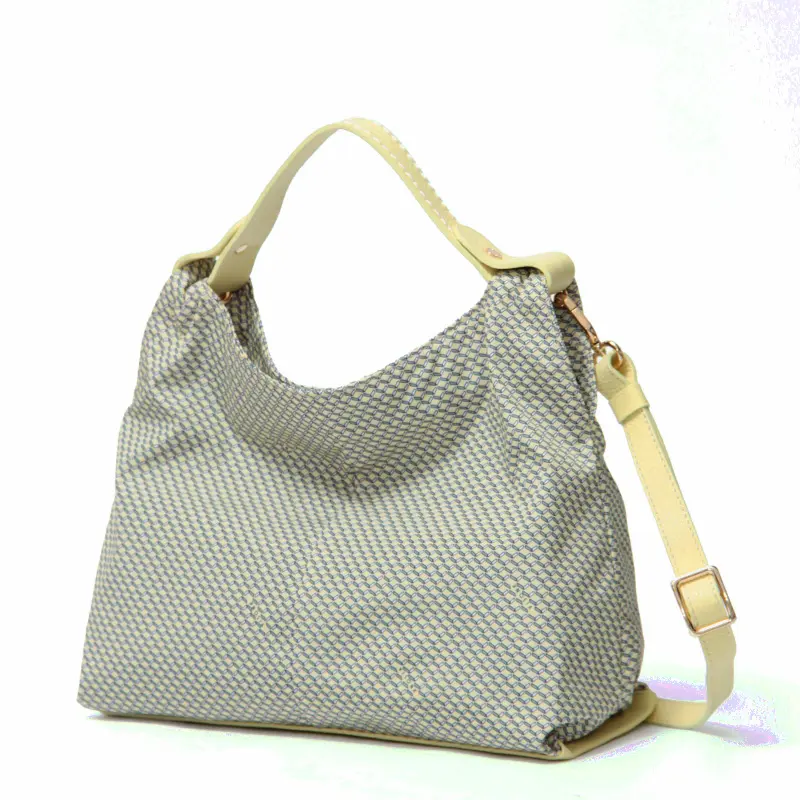 VISONA ヴィソナ モノグラムプリント 2way ショルダーバッグ (M) L.YELLOW