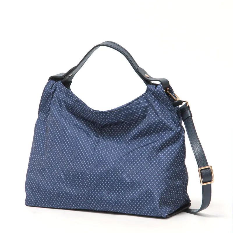 VISONA ヴィソナ モノグラムプリント 2way ショルダーバッグ (M) NAVY