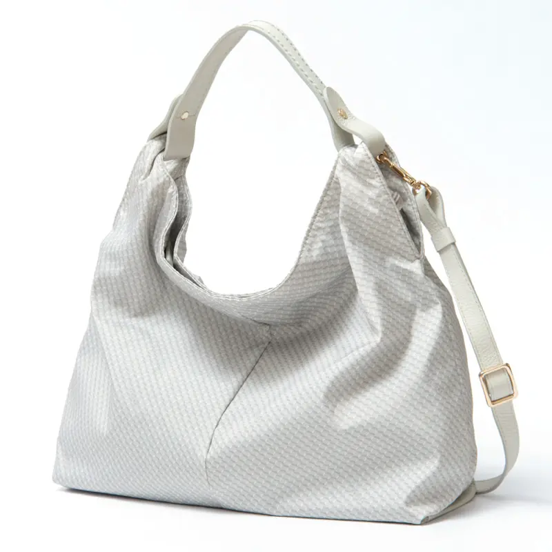 VISONA ヴィソナ モノグラムプリント 2way ショルダーバッグ (L) OFFWHITE