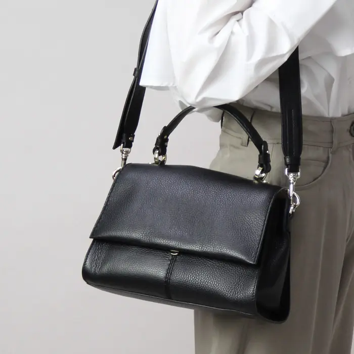 LORISTELLA ロリステッラ MURIEL レザー 2way ハンドバッグ (S)