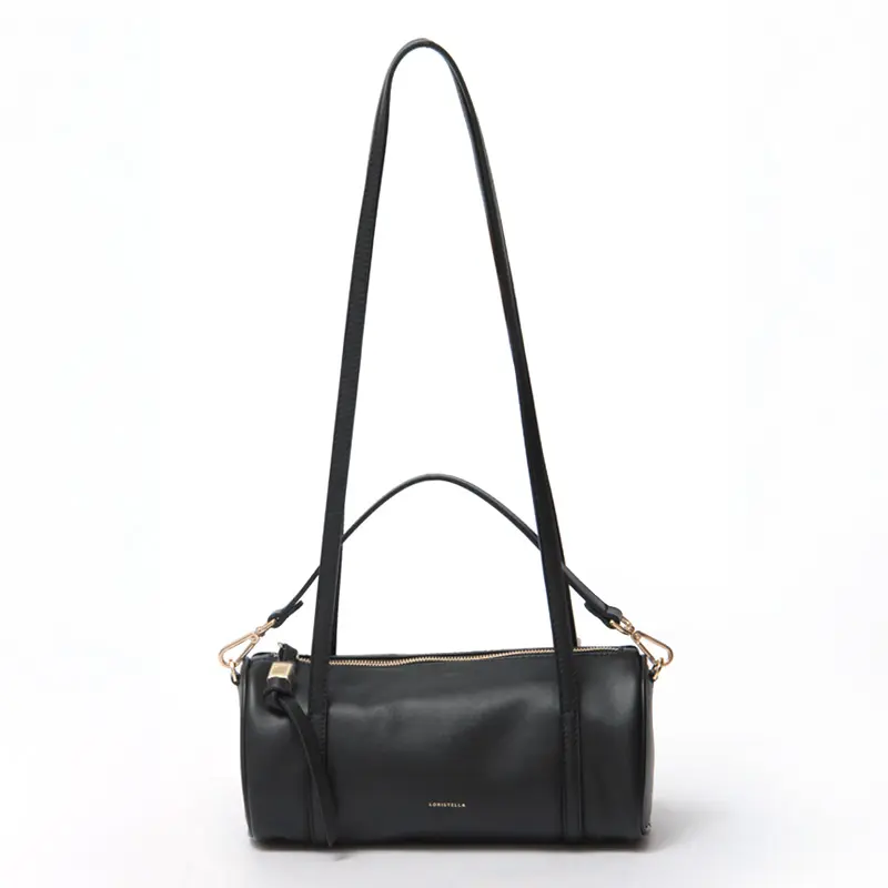 MILA スムースレザー 2way ボストンバッグ