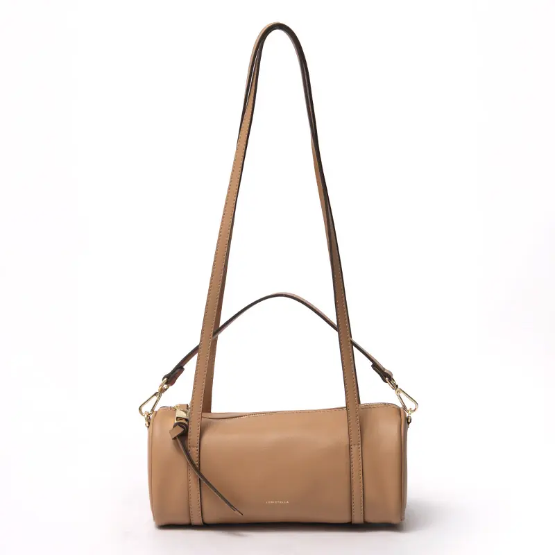 MILA スムースレザー 2way ボストンバッグ