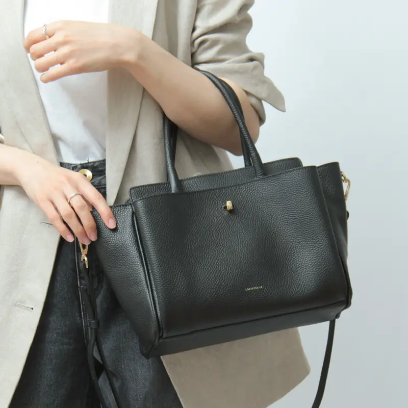 ELLIE レザー 2way トートバッグ