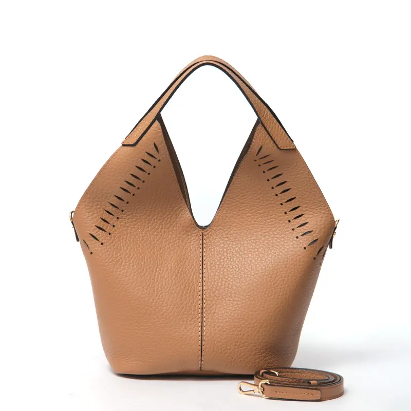 LORISTELLA ロリステッラ LYSA レザー 2way トートバッグ (S) CUOIO