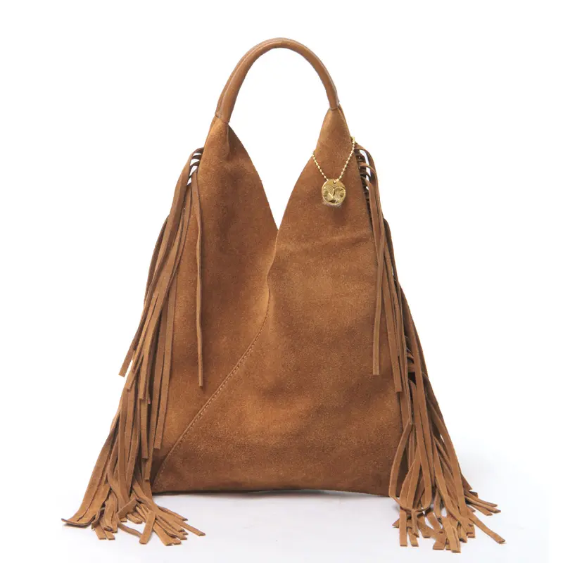 LAURA DI MAGGIO ローラディマッジオ ARIZONA フリンジバッグ CUOIO