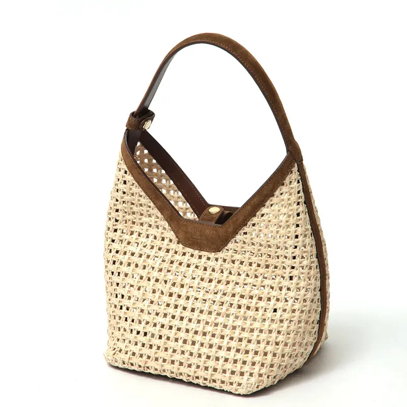 CHRISTIAN VILLA クリスチャンヴィラ SILVYA ラフィア マクラメ かごバッグ