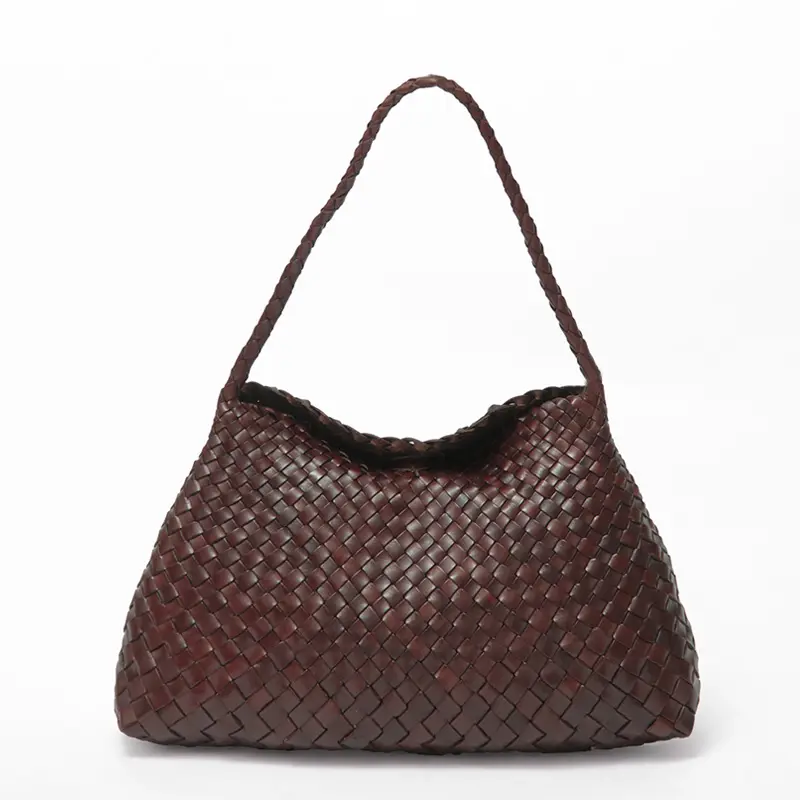 dragon ドラゴン SANTA MARIA レザー メッシュ ハンドバッグ