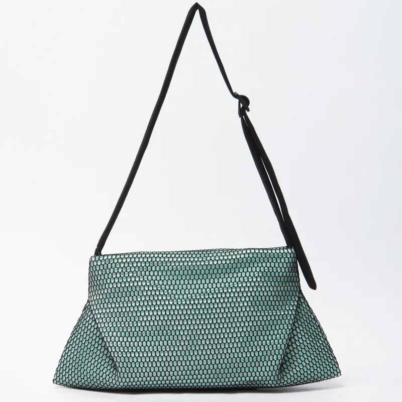 IN.ZU インズー ファブリック ショルダーバッグ MINT