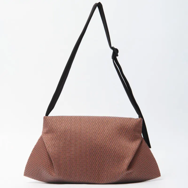 IN.ZU インズー ファブリック ショルダーバッグ ORANGE