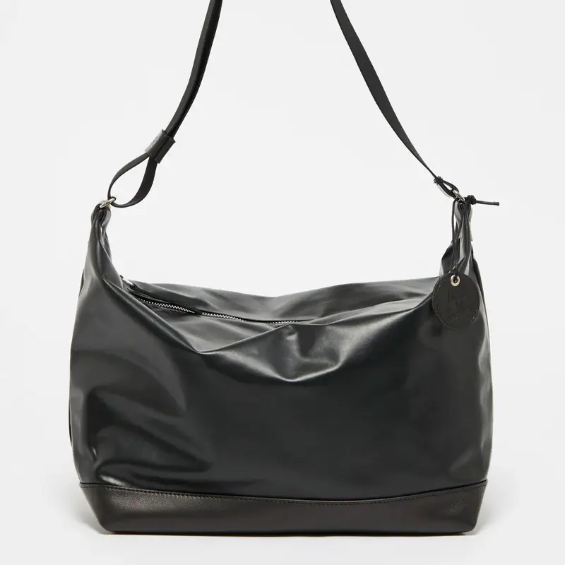 JACK GOMME ジャックゴム LIGHT LEATHER ARTI レザー ショルダーバッグ NOIR