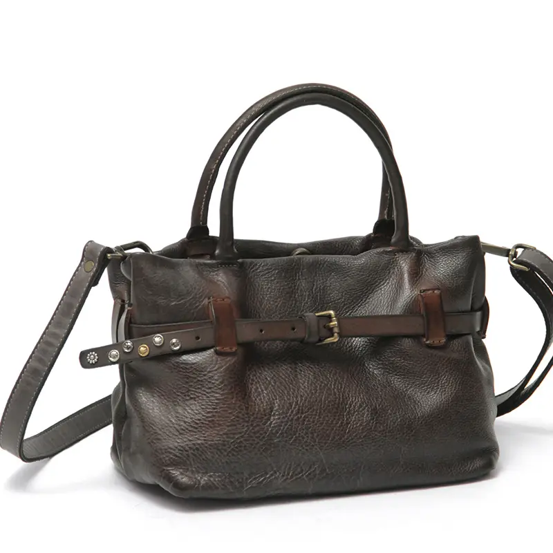 Alchimia アルキミア MESTI カーフレザー ベルト付き 2way トートバッグ