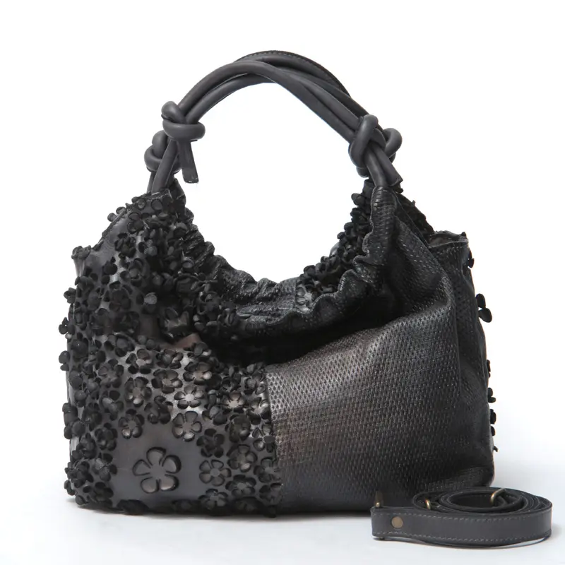 Alchimia アルキミア OXALI カットワークレザー 2way トートバッグ