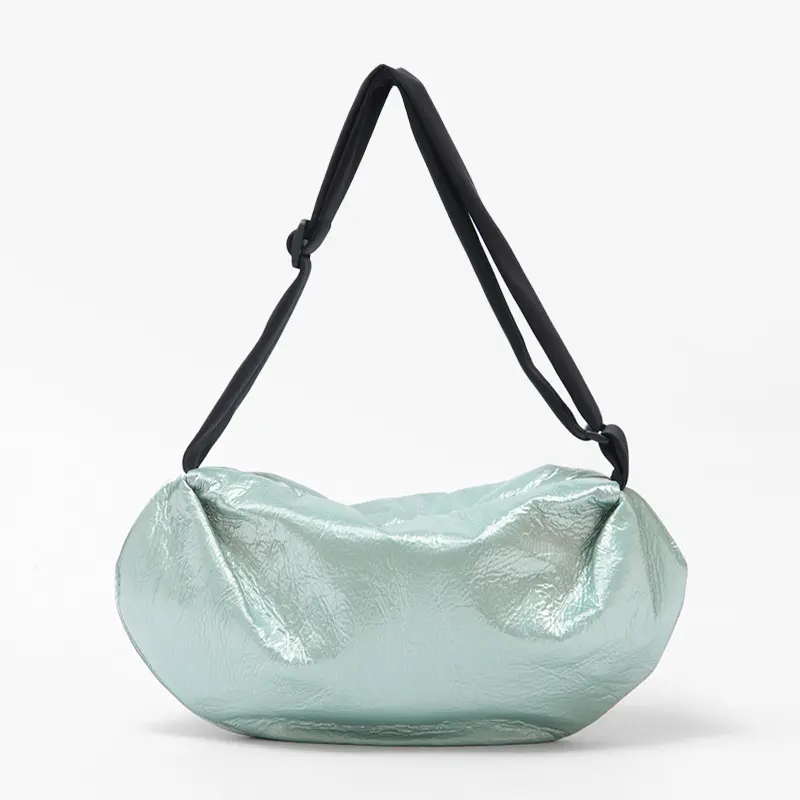 IN.ZU インズー BEAN ファブリック ショルダーバッグ