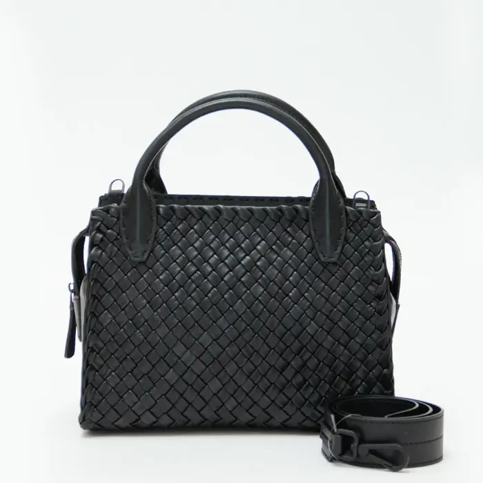 FALORNI ファロルニ イントレチャート 2way トートバッグ(M) BLACK