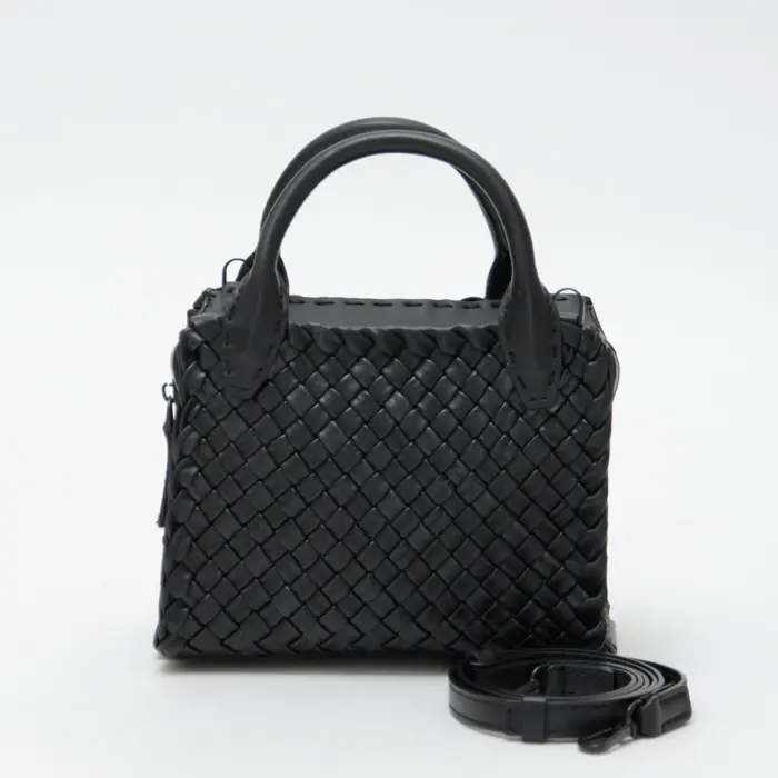 FALORNI ファロルニ イントレチャート 2way トートバッグ(S) BLACK