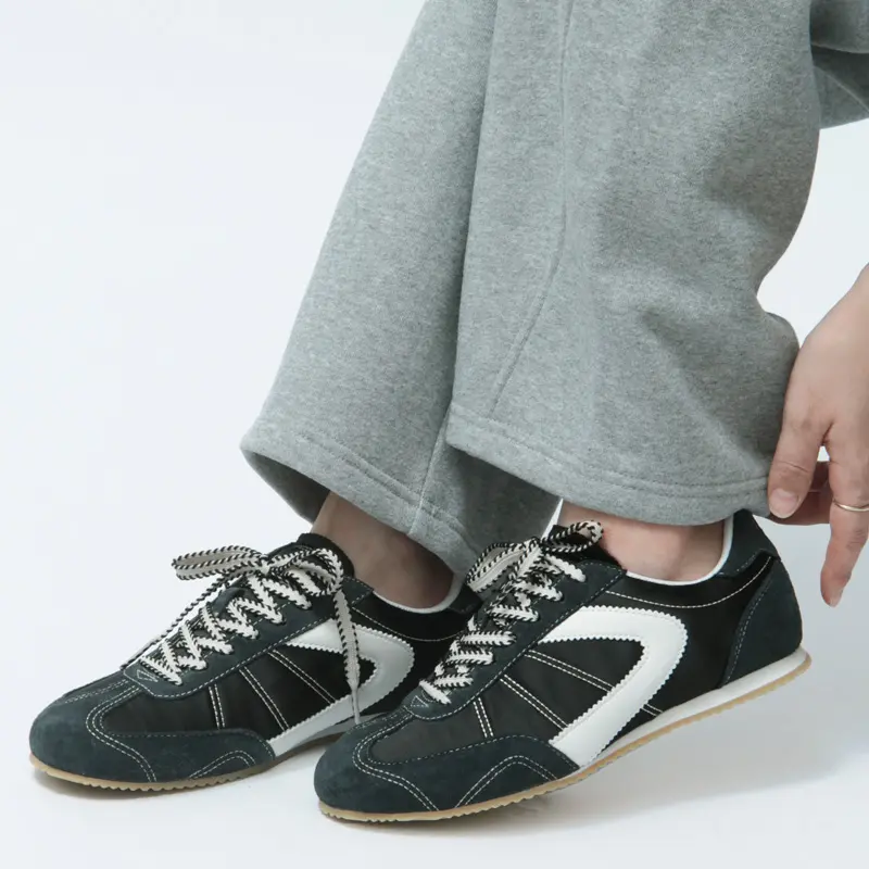 0'105 ZERO CENTCINQ ゼロセントシンク NELLY ローカット スニーカー BLACK