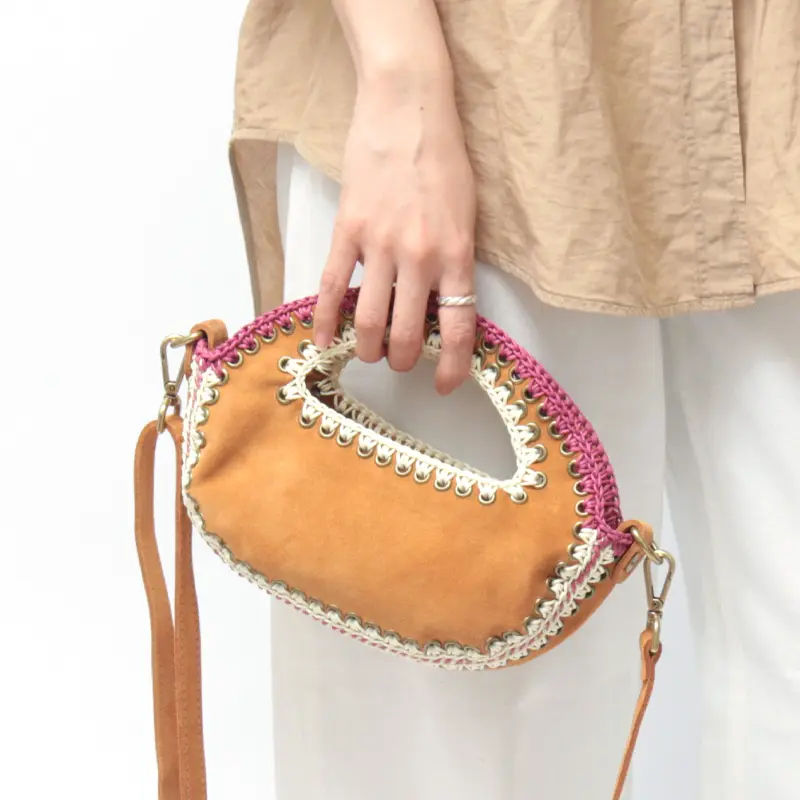 MIVIU ミヴィウ NINA S スエード 2way ハンドバッグ