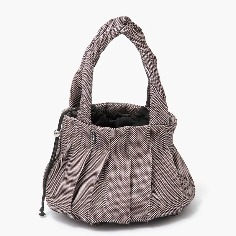 IN.ZU インズー ONION ファブリック トートバッグ POWDER PINK