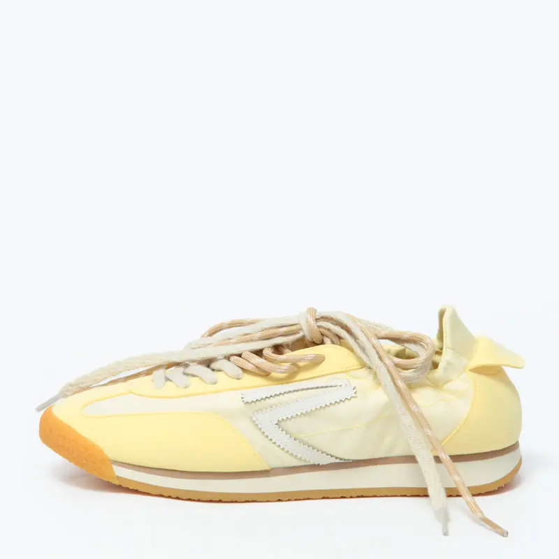 Puraai プラーイ PANTHER ナイロン スニーカー DOUBLE CREAM