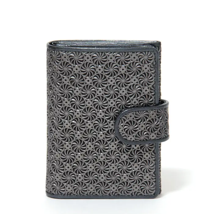 HIROKO HAYASHI ヒロコハヤシ ジラソーレ 二つ折り財布 BLACK(119)