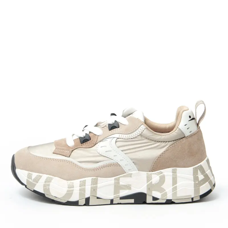 VOILE BLANCHE ボイルブランシェ CLUB105 スニーカー L.BEIGE-PLATINUM