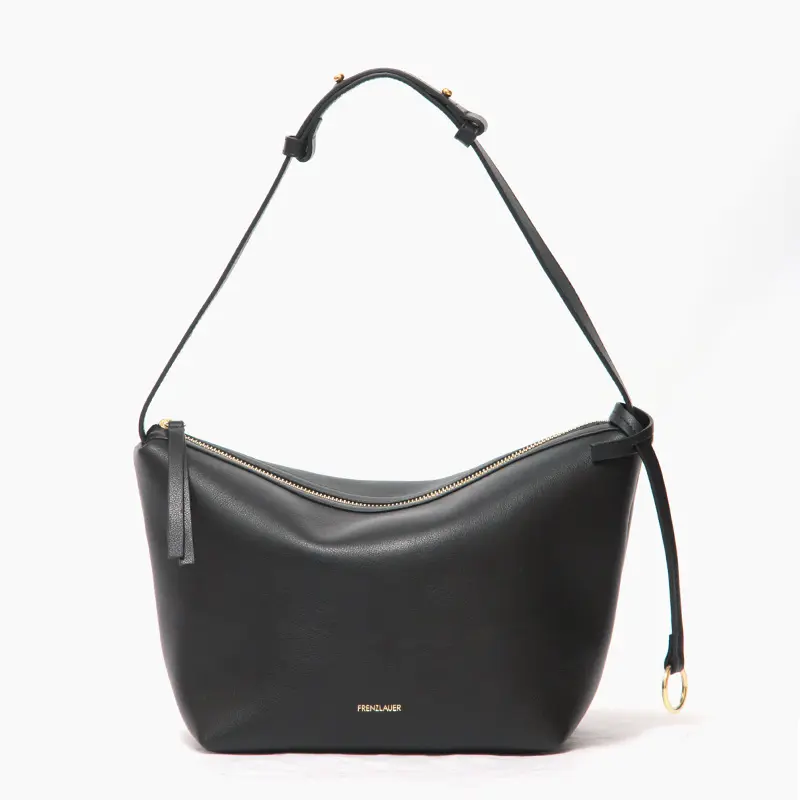 FRENZLAUER フランツロアー レザー ショルダーバッグ BASKET BAG BLACK
