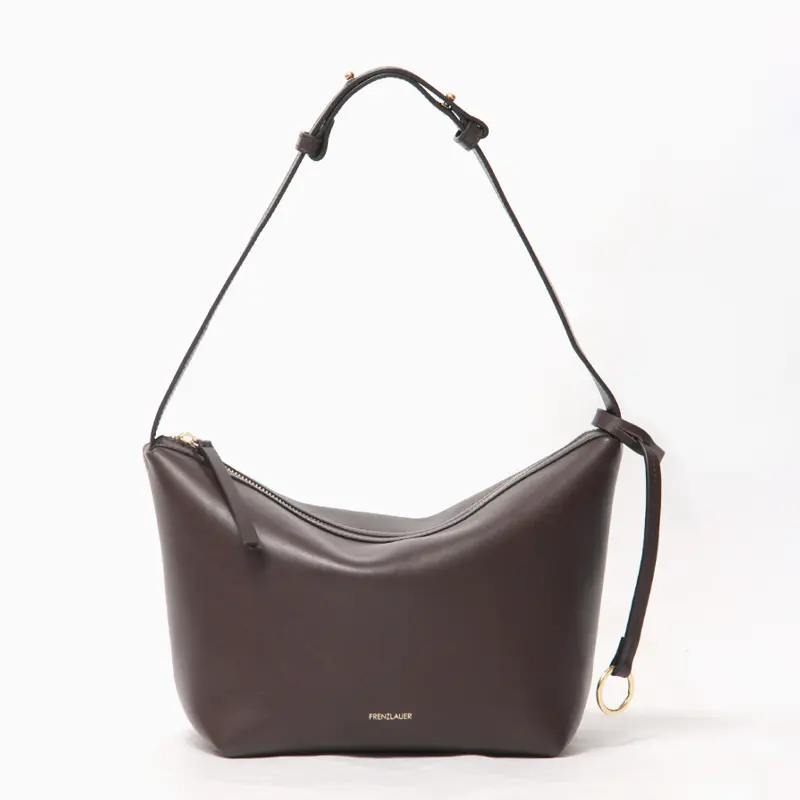 FRENZLAUER フランツロアー レザー ショルダーバッグ BASKET BAG CHOCO