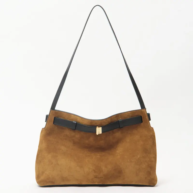 FRENZLAUER フランツロアー GRETA POUCH スエード ショルダーバッグ MUSTARD