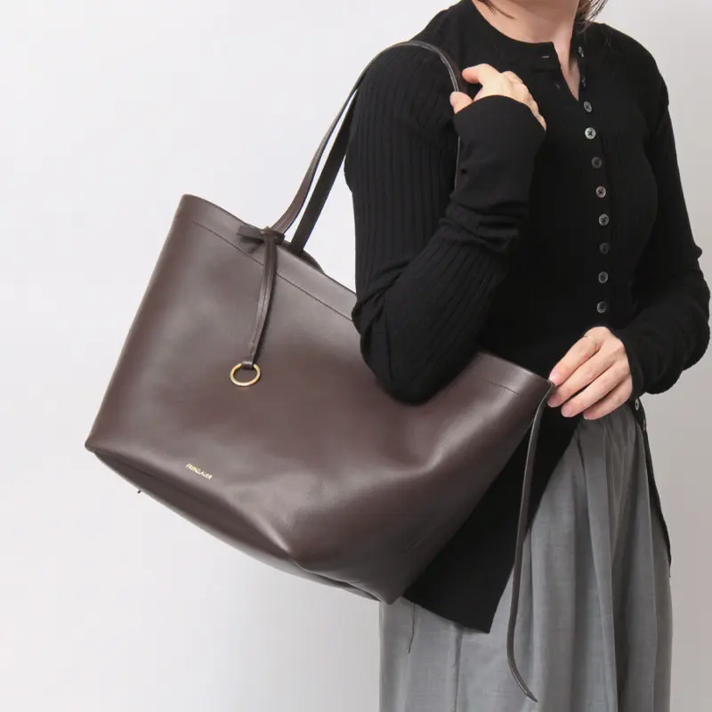FRENZLAUER フランツロアー レザー トートバッグ MARKET TOTE CHOCO