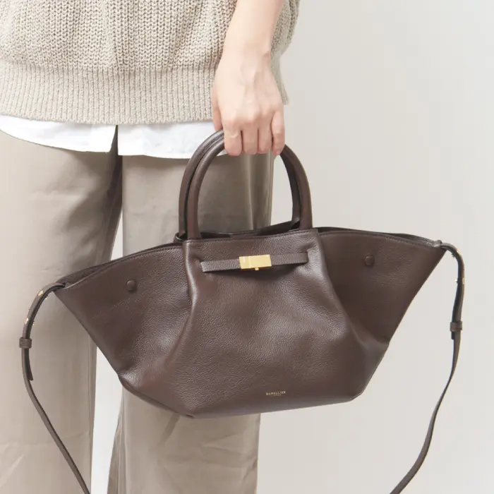 DEMELLIER デメリエー The Midi New York レザー 2way トートバッグ