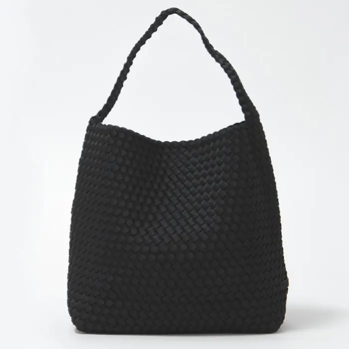 NAGHEDI ナゲディ Nomad Medium Hobo ネオプレンメッシュ ショルダーバッグ ONYX