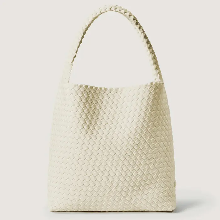 NAGHEDI ナゲディ Nomad Medium Hobo メッシュ ショルダーバッグ SALT【新色】