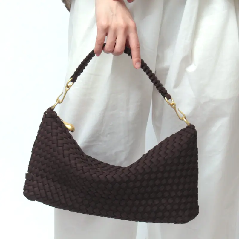 NAGHEDI ナゲディ Porto Small Half-Moon Bag メッシュ ショルダーバッグ SN41262LD