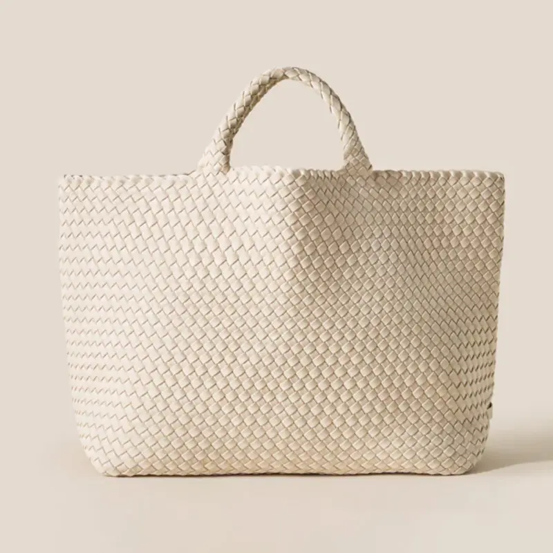 NAGHEDI ナゲディ St. Barths L メッシュトートバッグ ECRU