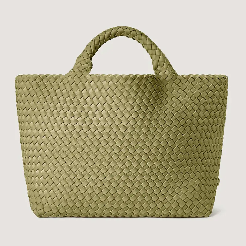 NAGHEDI ナゲディ St. Barths M ミディアム メッシュトート SN03013LD BOTTLE GREEN≪新色≫