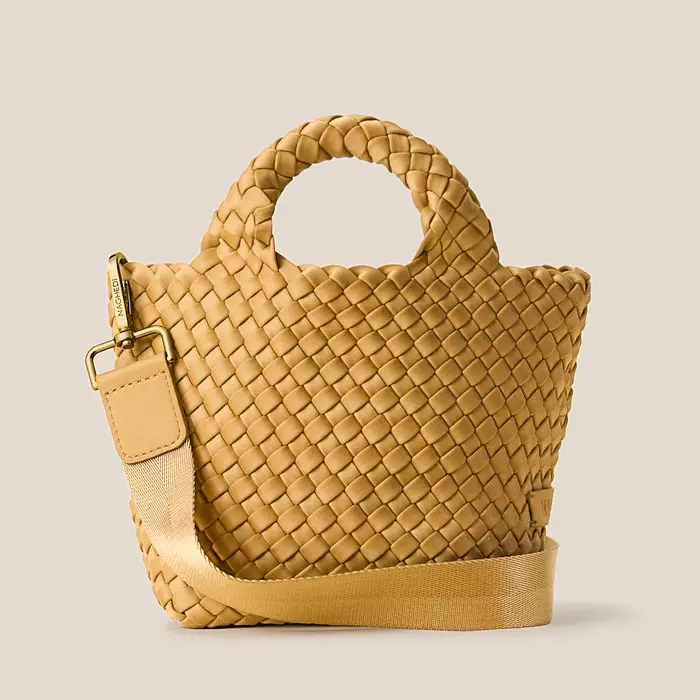 NAGHEDI ナゲディ St. Barths Petit 2way メッシュトートバッグ AMBER