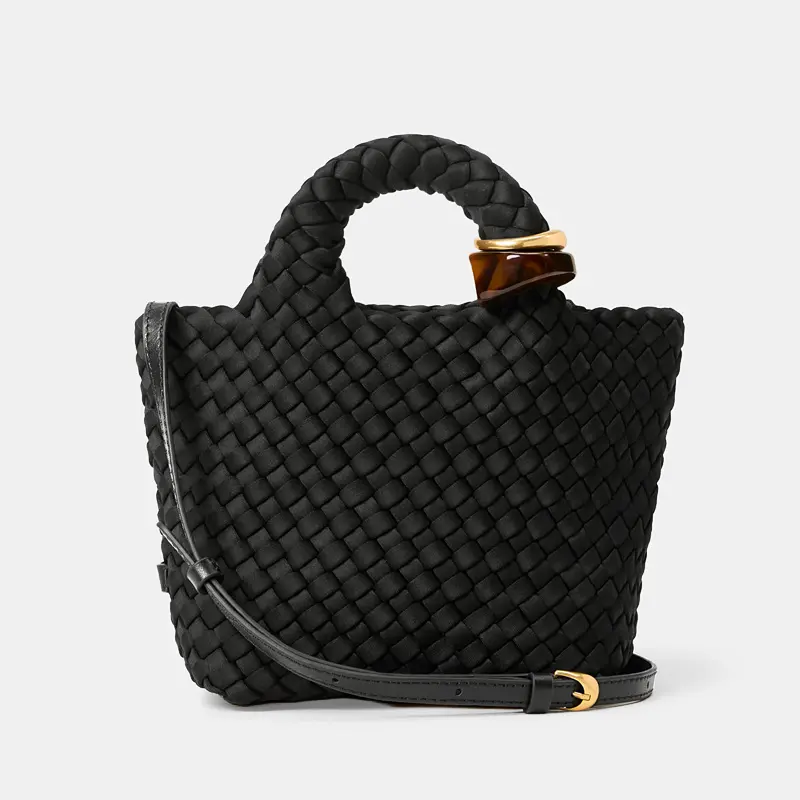 NAGHEDI ナゲディ St. Barths Petit Beads 2way メッシュ トートバッグ ONYX